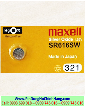 Maxell SR616SW, Maxell 321